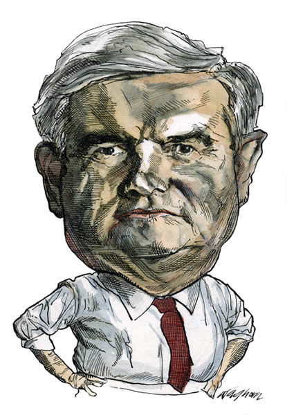 newt gingrich wives. tattoo images Newt Gingrich
